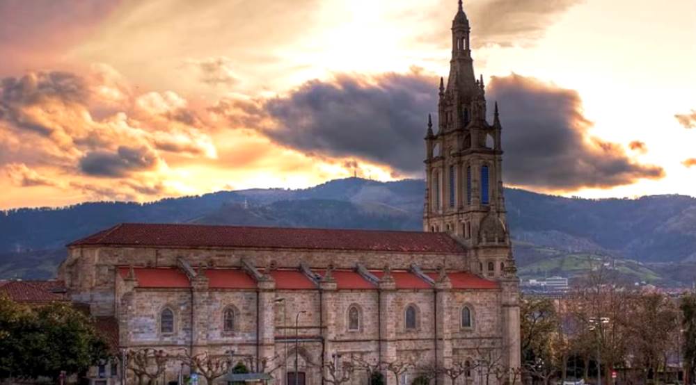 Basilica de Begona in Bilbao