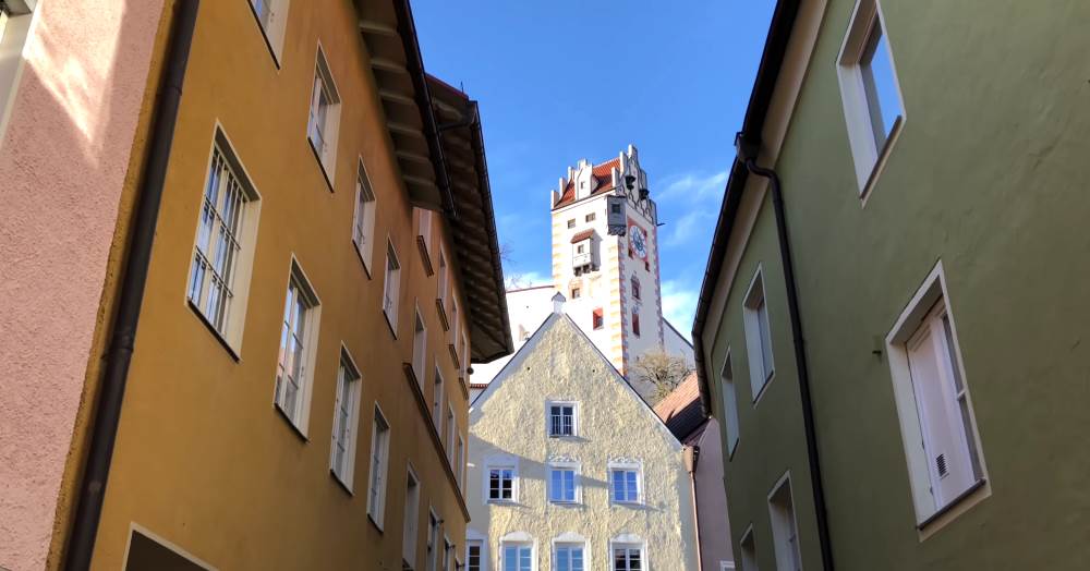Fire tower of Füssen, Germany