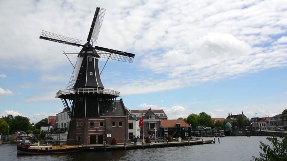 The symbol of Haarlem - Hadrian's Mill