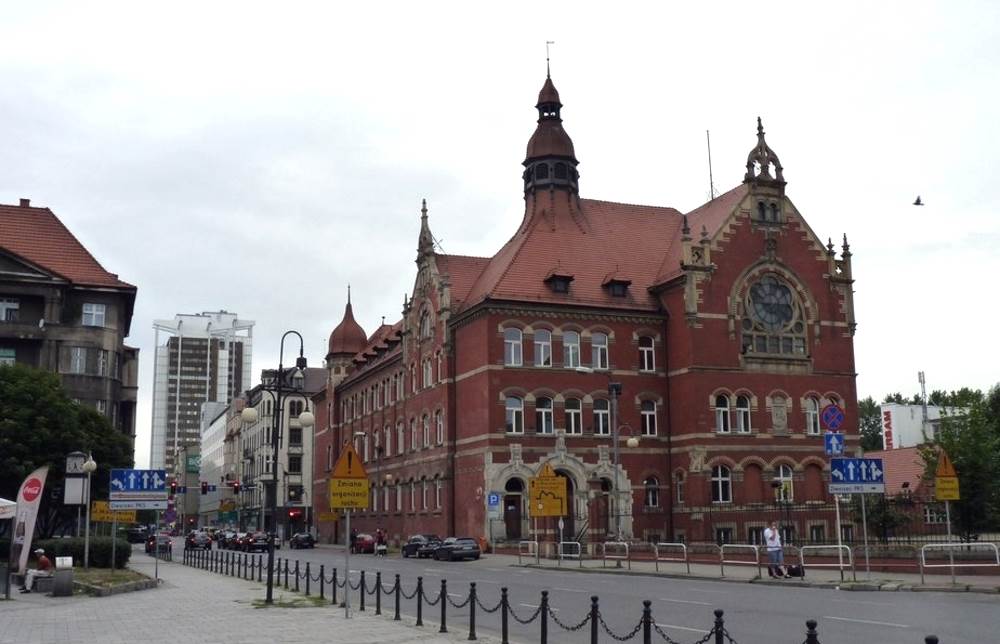 Adam Mickiewicz Street in Katowice