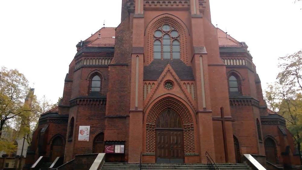 Katowice (Poland) - Church of the Apostles Peter and Paul