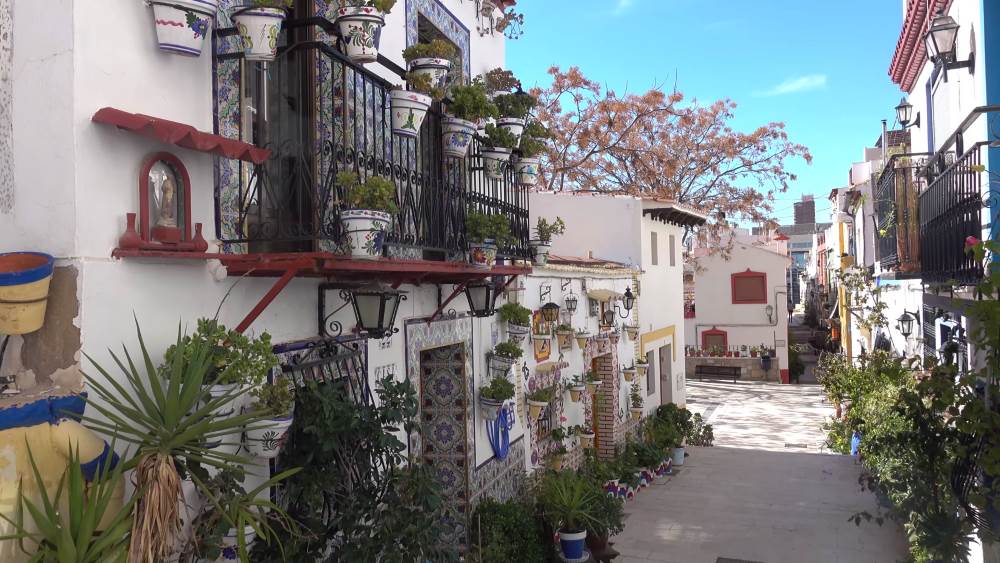 Santa Cruz neighborhood - Alicante, Costa Blanca