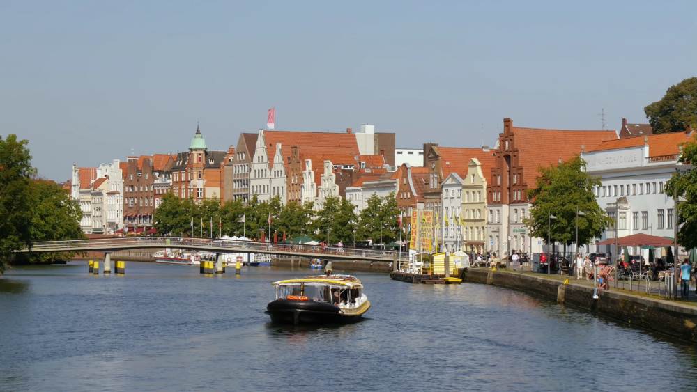 The Altstadt - Lübeck's old neighborhood