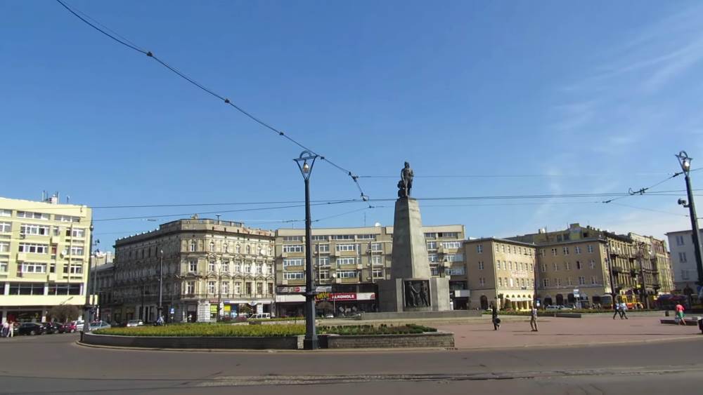 Freedom Square - a landmark of Lodz