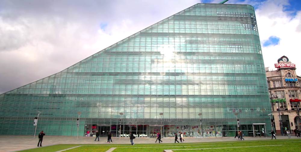 Urbis is a soccer museum in Manchester