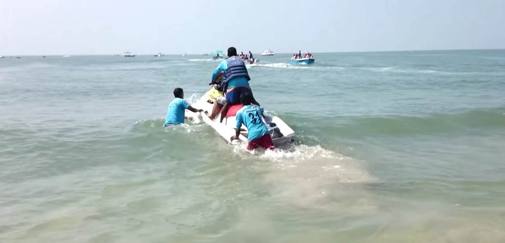 Water sports in Goa
