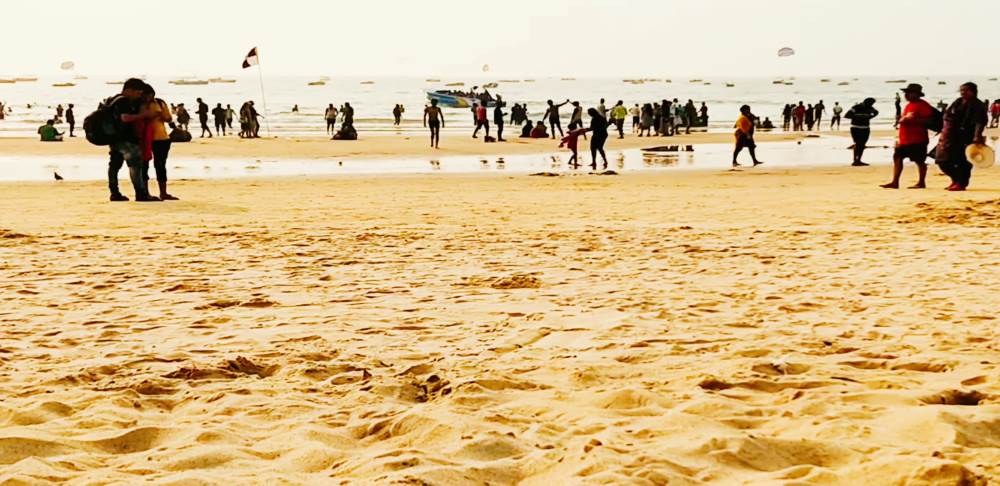 Kalangut Beach in North Goa