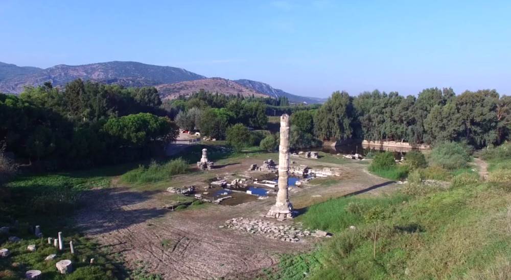 Temple of Artemis in Ephesus - Turkey