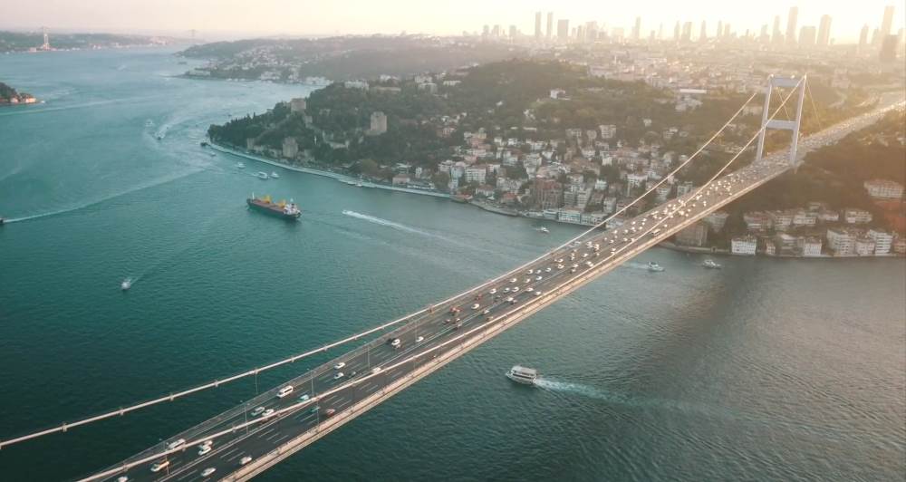 Характеристики моста Мехмеда Фатиха через пролив Босфор в Стамбуле