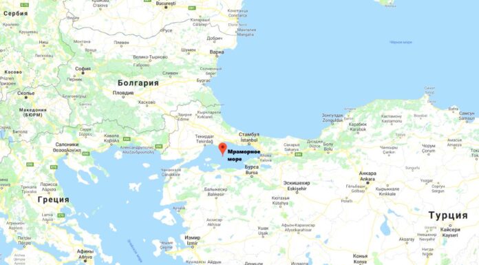 Мраморное море – где находится, карта, характеристики