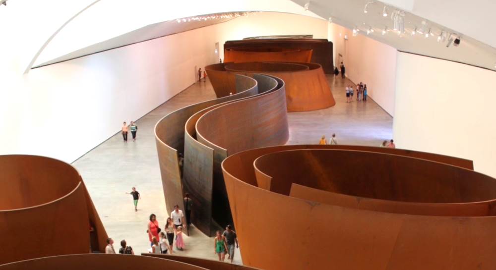 Guggenheim Museum in Bilbao - exhibits