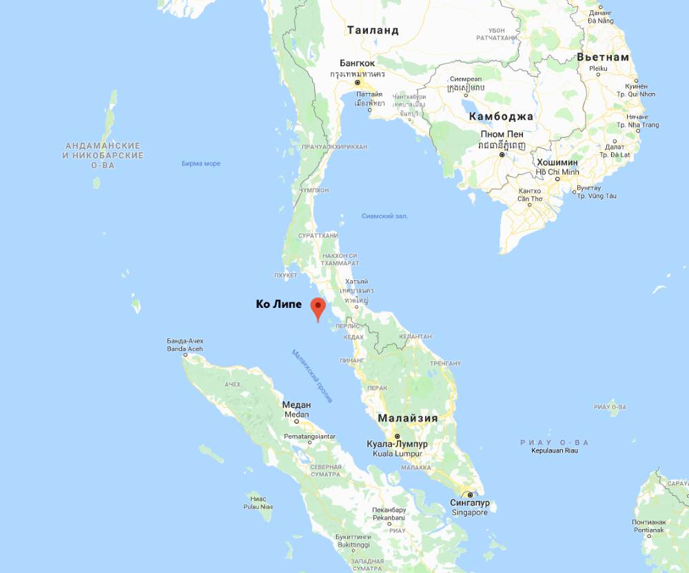 Koh Lipe Thailand How To Get There Map Holidays Prices Reviews   Ostrov Ko Lipe 