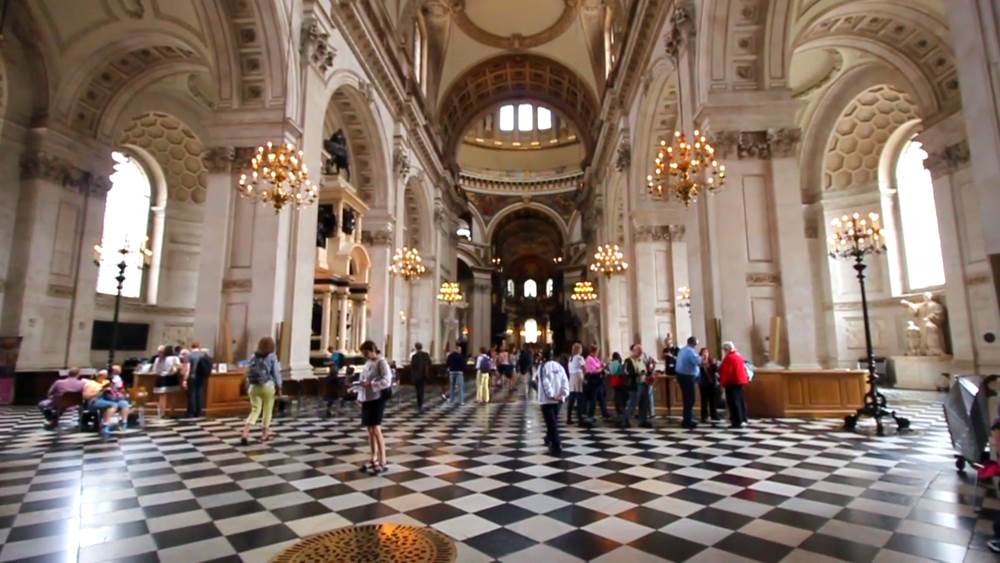 Interior of St. Paul's Cathedral, London