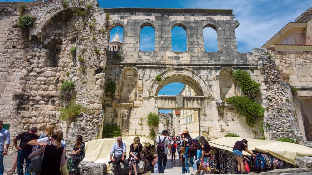 The Palace of Emperor Diocletian - a historical landmark of Split
