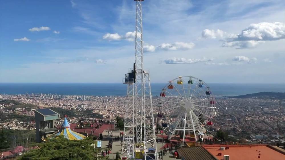 Mount Tibidabo Amusement Park - Barcelona