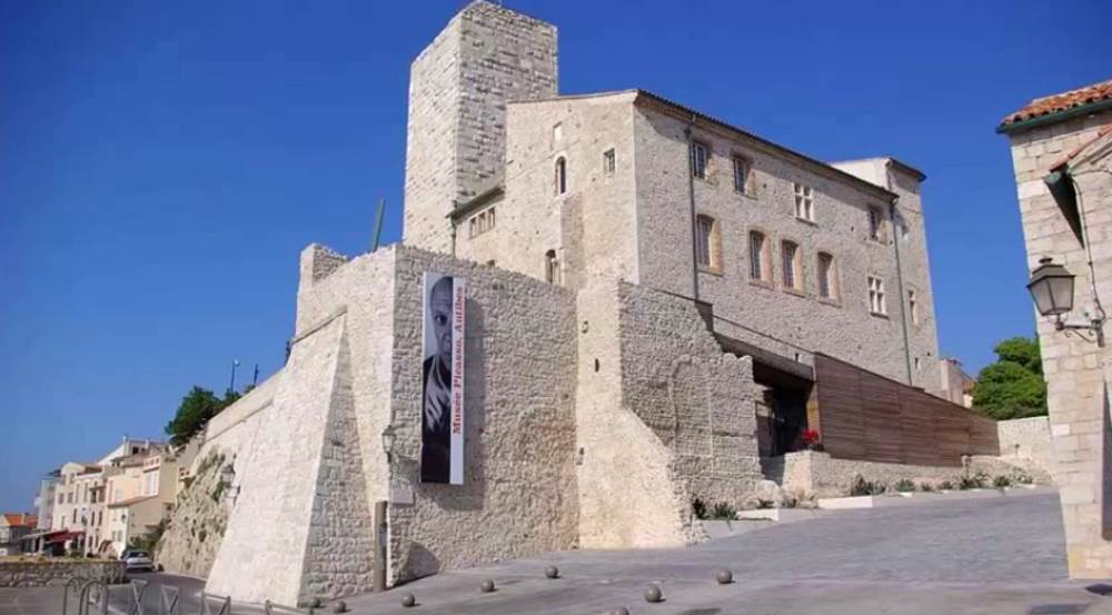 Grimaldi Castle and Picasso Museum in Antibes, France