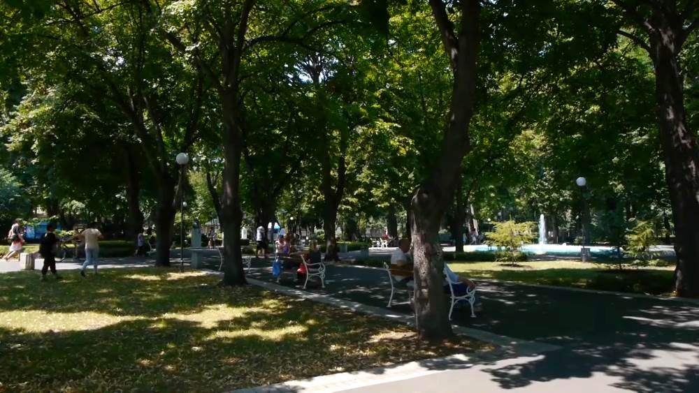 Park by the Sea in Burgas, Bulgaria
