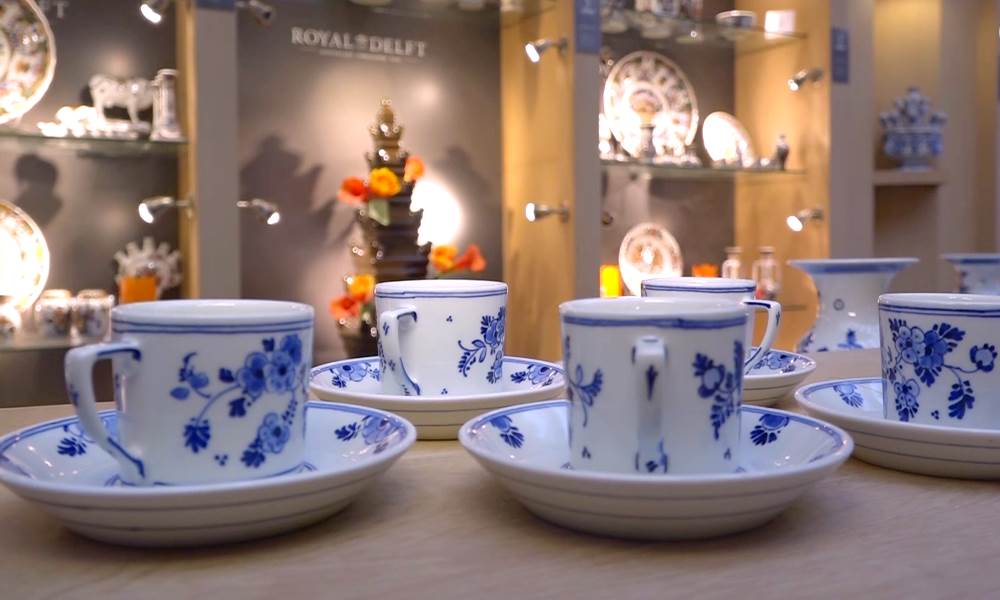 Royal Porcelain Manufactory in Delft, Netherlands