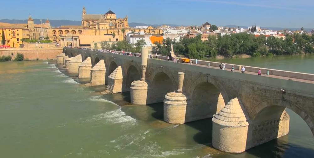 Roman Bridge in Cordoba, Spain