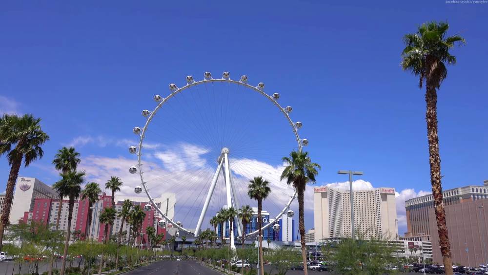 The High Roller Ferris Wheel in Las Vegas