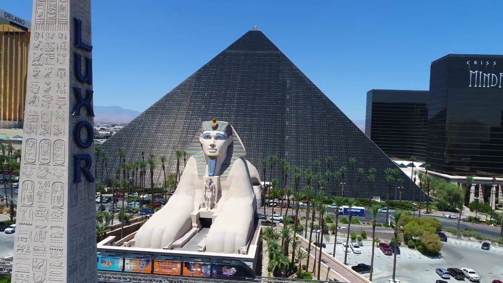 Luxor Casino - an architectural landmark in Las Vegas