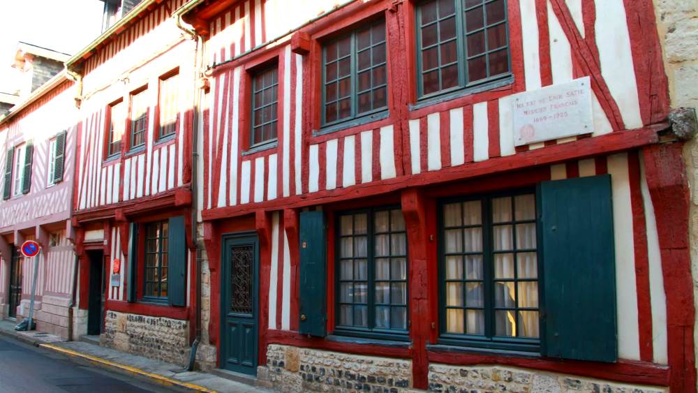Eric Satie's House in Honfleur