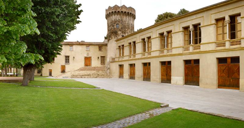 The Castle of Can Ratès in Santa Susana