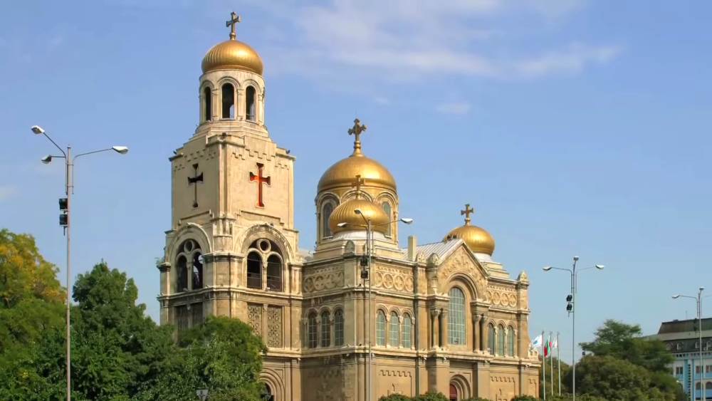 Assumption Cathedral - a tourist attraction in Varna, Bulgaria