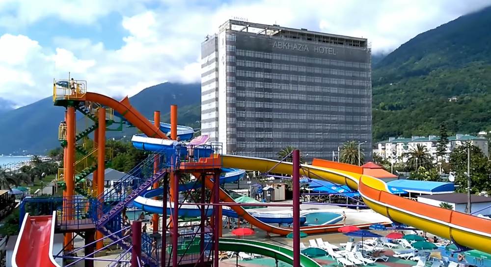 Aquapark in Gagra - fun for children and adults