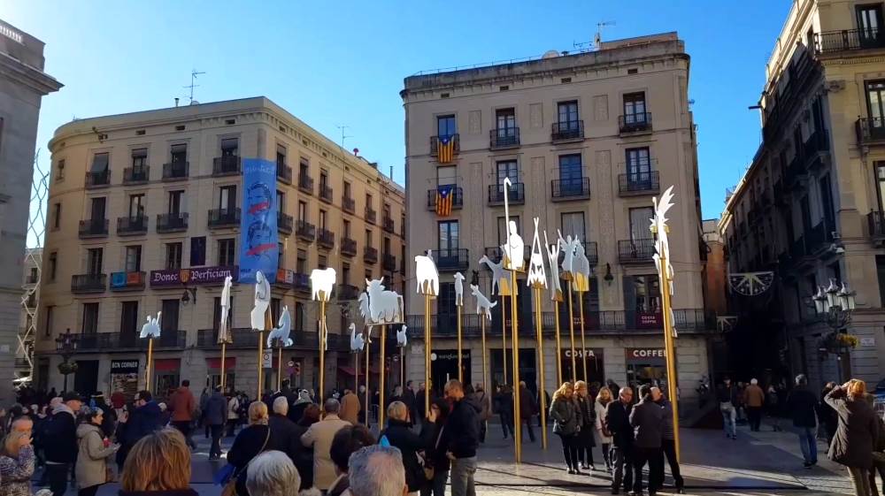 Площадь Святого Иакова - достопримечательность Готического квартала, Барселона