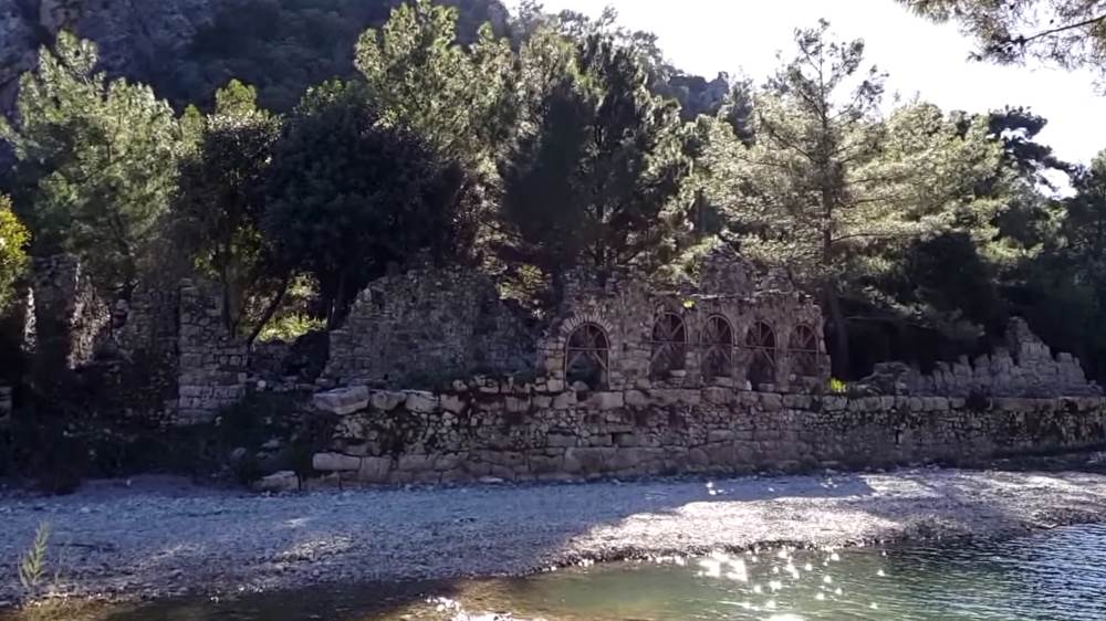 The ancient city of Olympos near Kemer