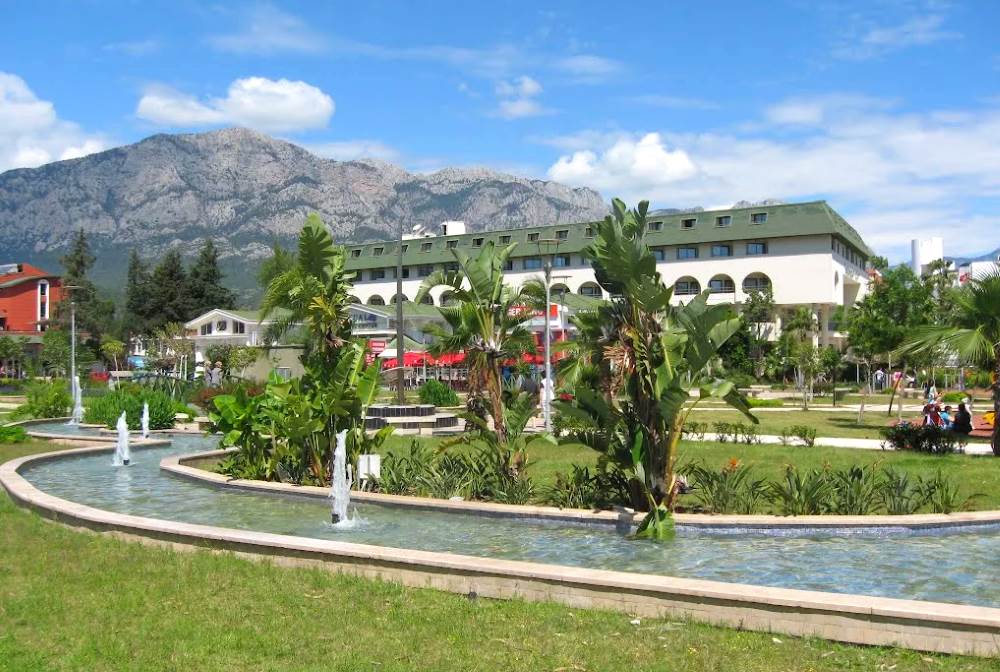 Albia Park in Kemer, Turkey