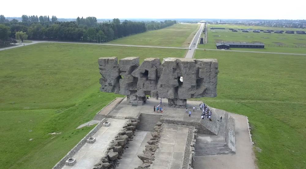 Majdanek Memorial Museum near Lublin, Poland