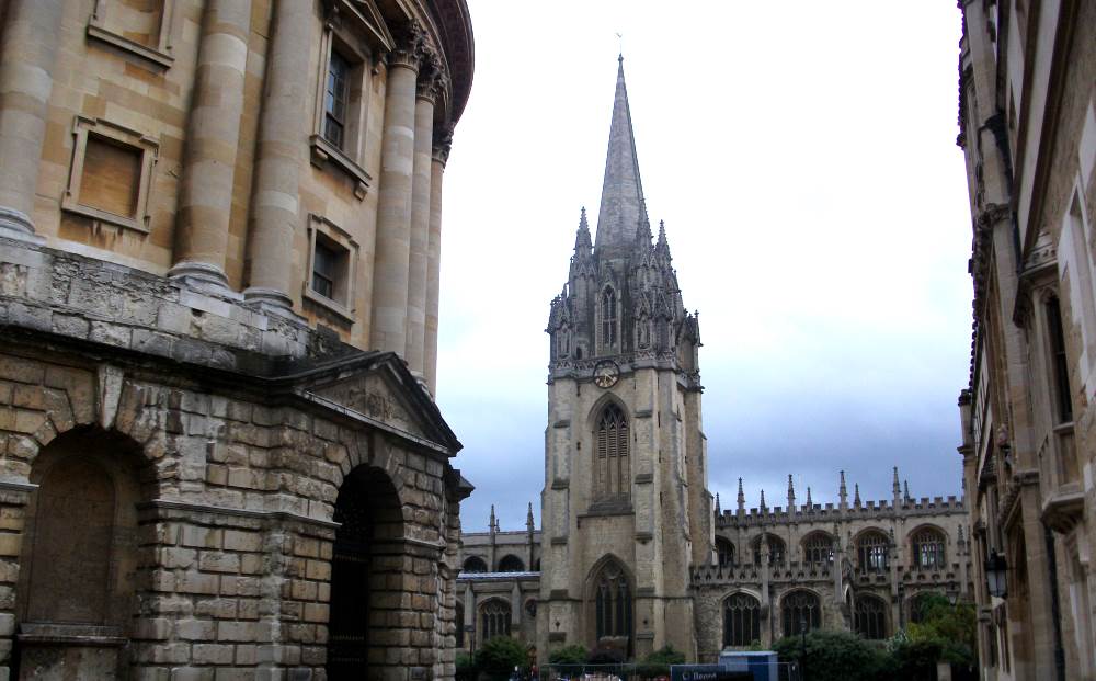 Церковь Святой Девы Марии в Оксфорде, Англия