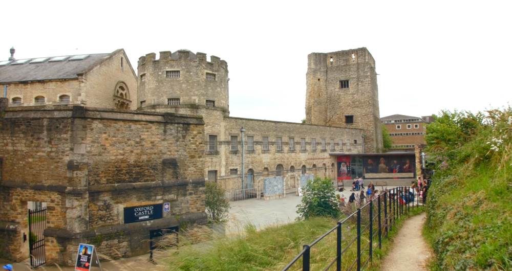 Oxford Castle in England