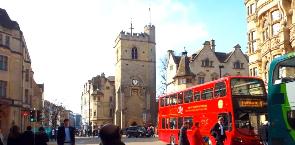 Carfax Tower in Oxford, England