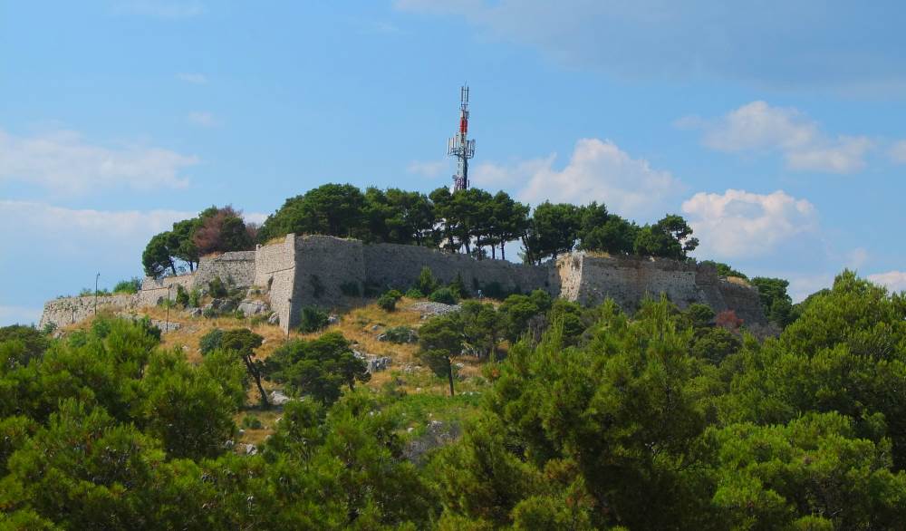 Šubićevak Fortress in Sibenik, Croatia