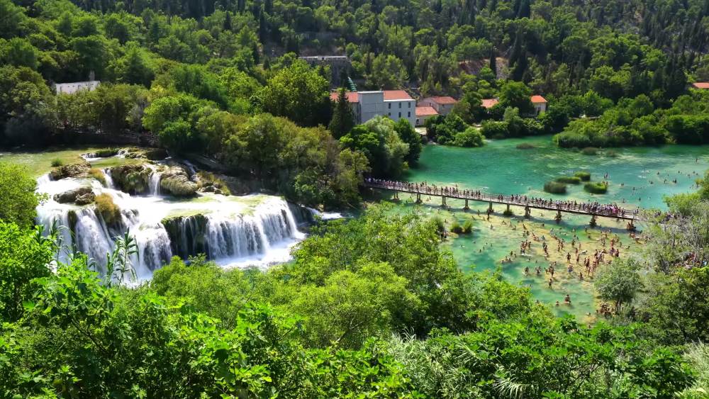 Национальный парк Крка в Шибенике, Хорватия