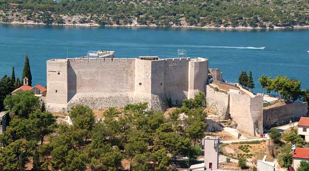 St. Michael's Fortress in Sibenik, Croatia