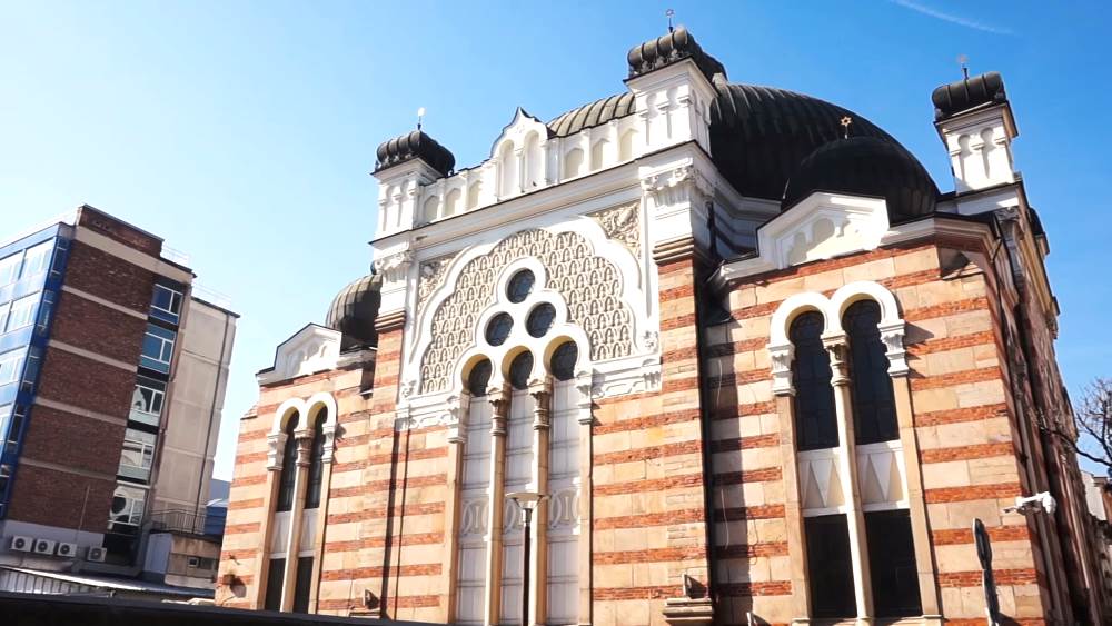 The Main Synagogue - a landmark in Sofia, Bulgaria