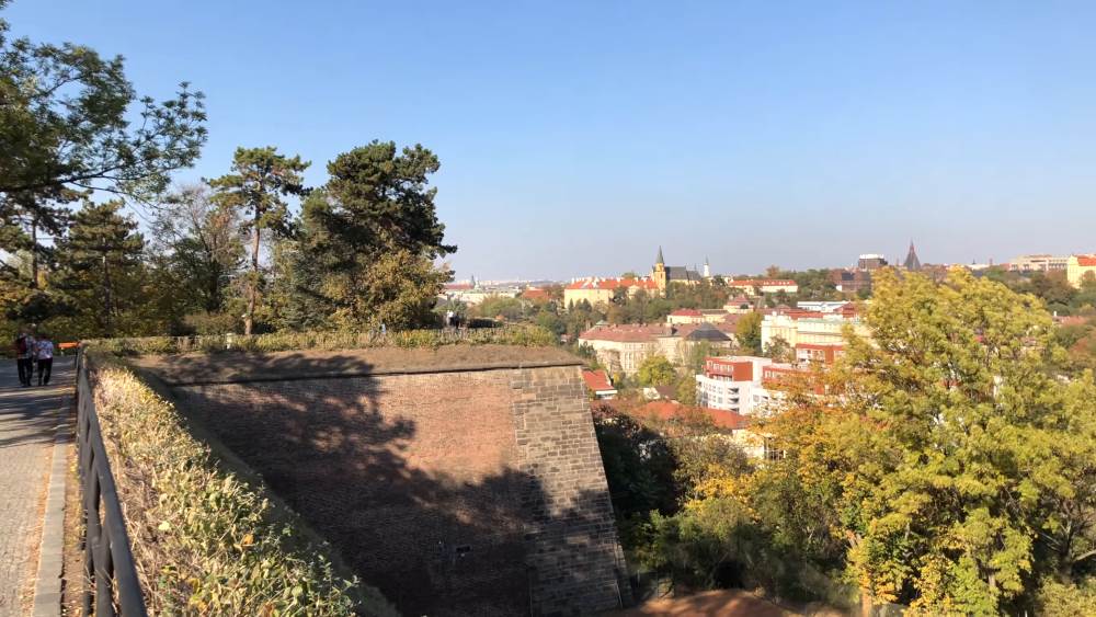 Vysehrad Fortress in Prague, Czech Republic