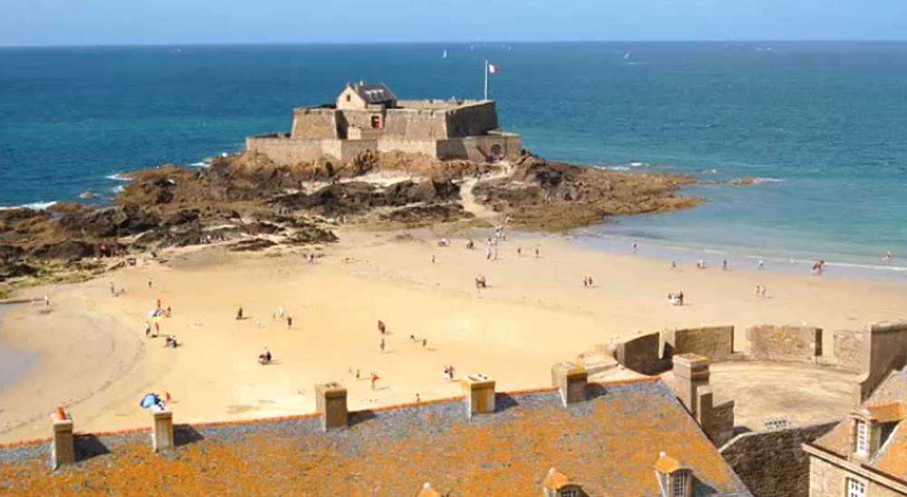 Fort National in Saint-Malo, France