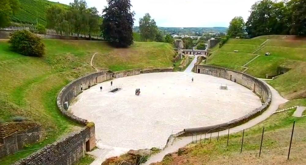Roman Amphitheater in Trier, Germany