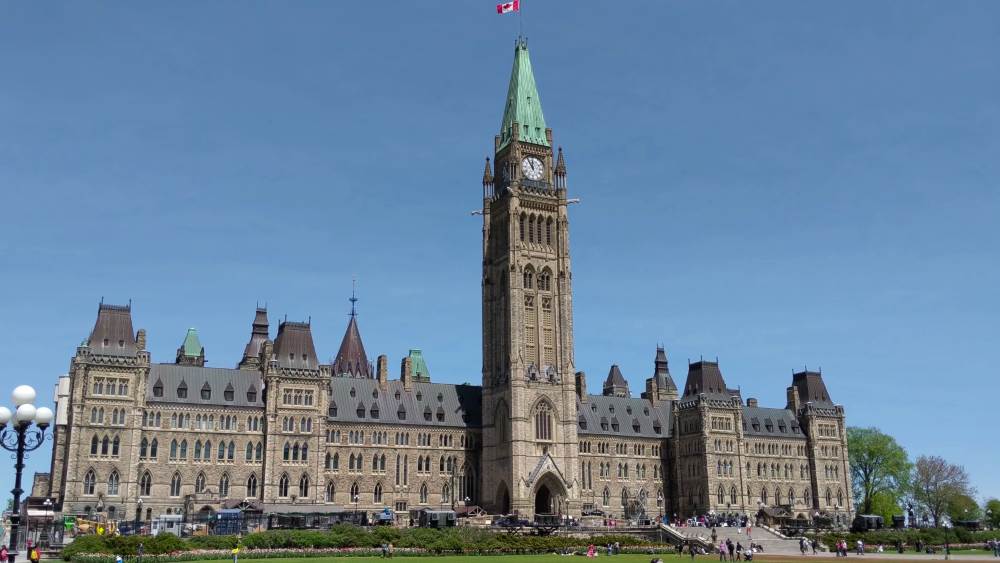 Парламентский холм в Оттаве, Канада