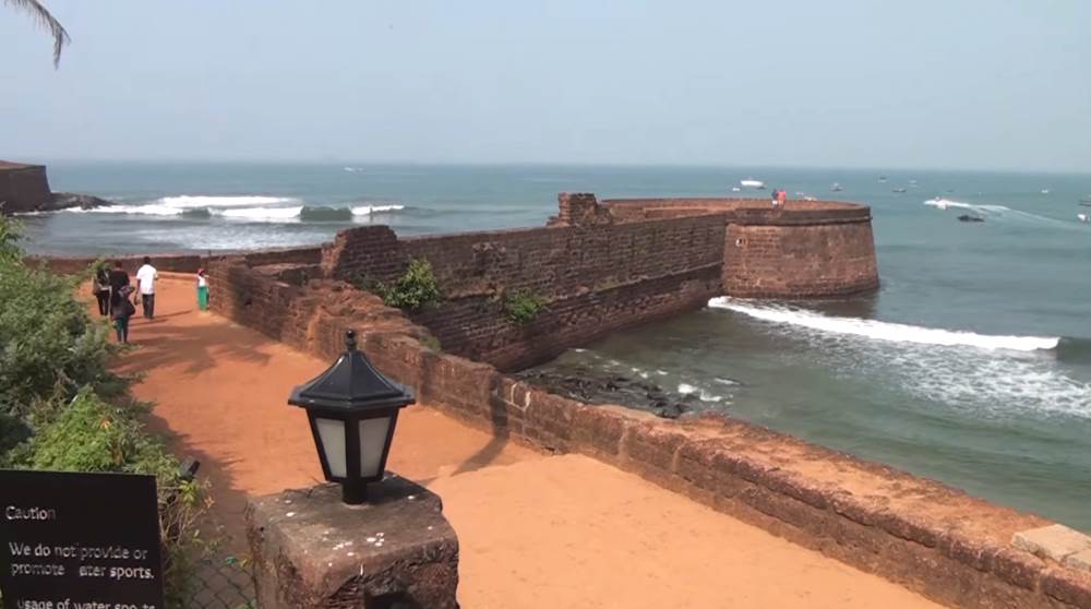 Portuguese Fort Aguada in Goa