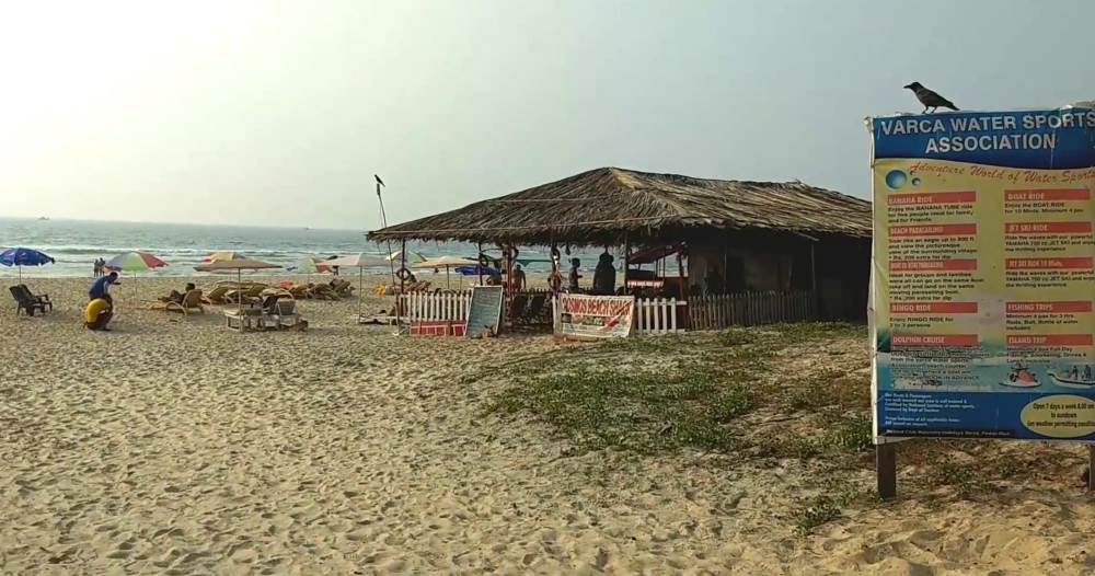 Meals at Warka Beach, Goa - India