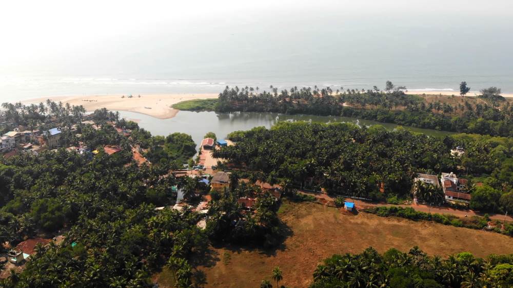 Ashwem Beach in Goa