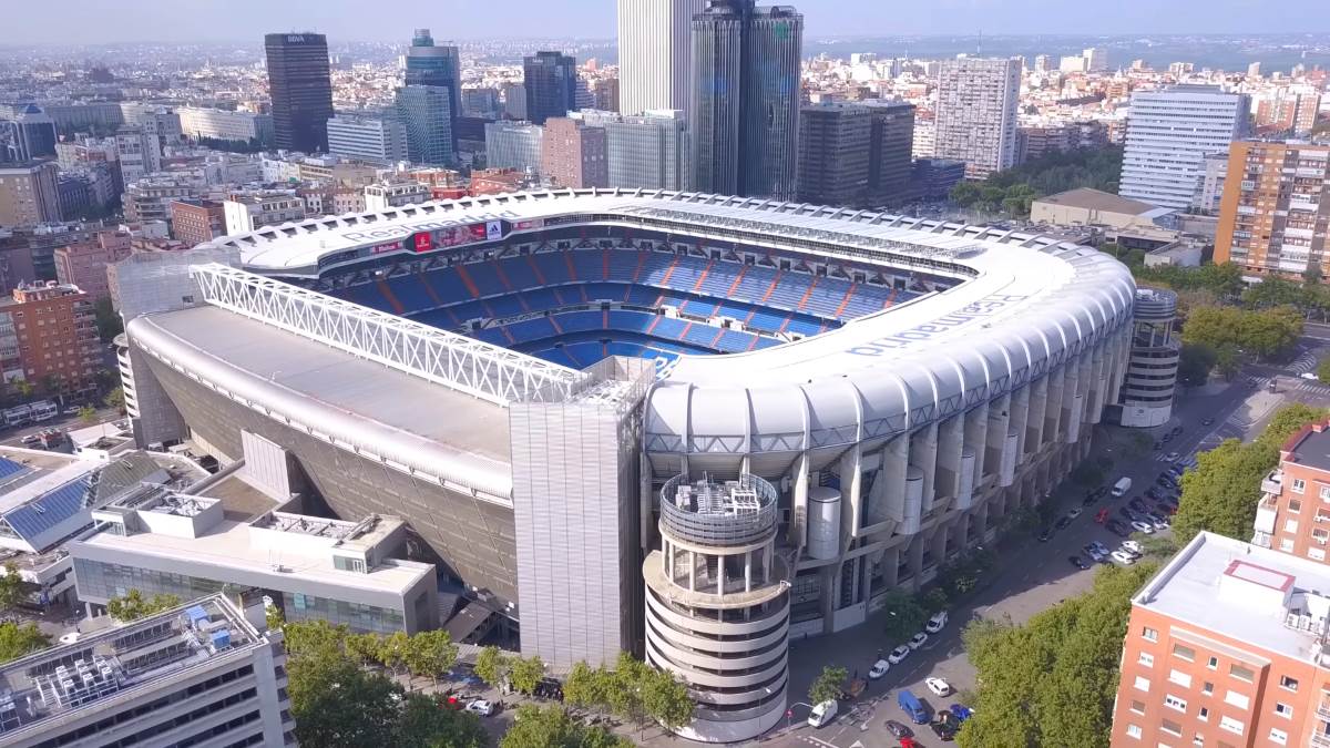 Real Madrid Stadium - Santiago Bernabeu