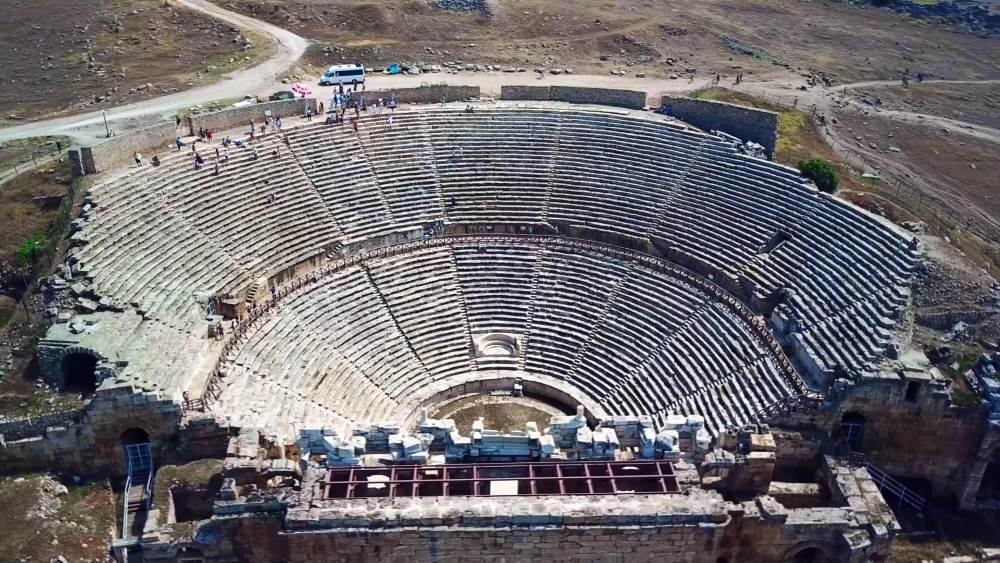 Distance from Alanya to Pamukkale, Turkey