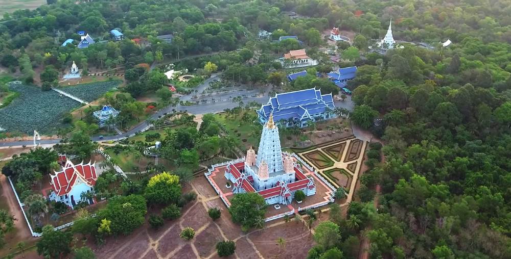 Wat Yang Temple Complex and the Golden Buddha Mountain in Pattaya